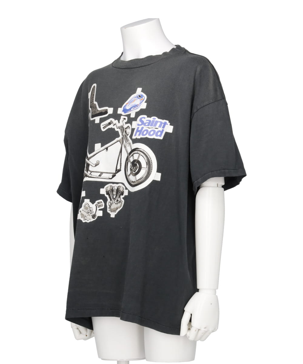 SAINT Mxxxxxx(セントマイケル) NEIGHBORHOOD 2023SS バイクTシャツ SM