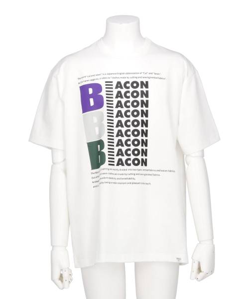kolor BEACON(カラービーコン) 2023ss 23SBM-T05233A 半袖Tシャツ 