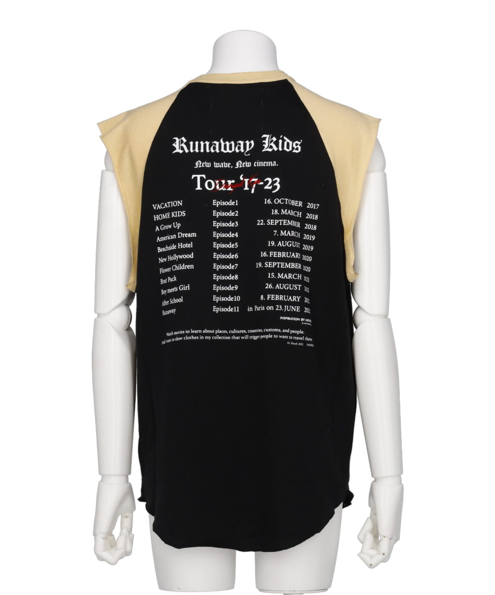 NEW NO-SLEEVE TEE