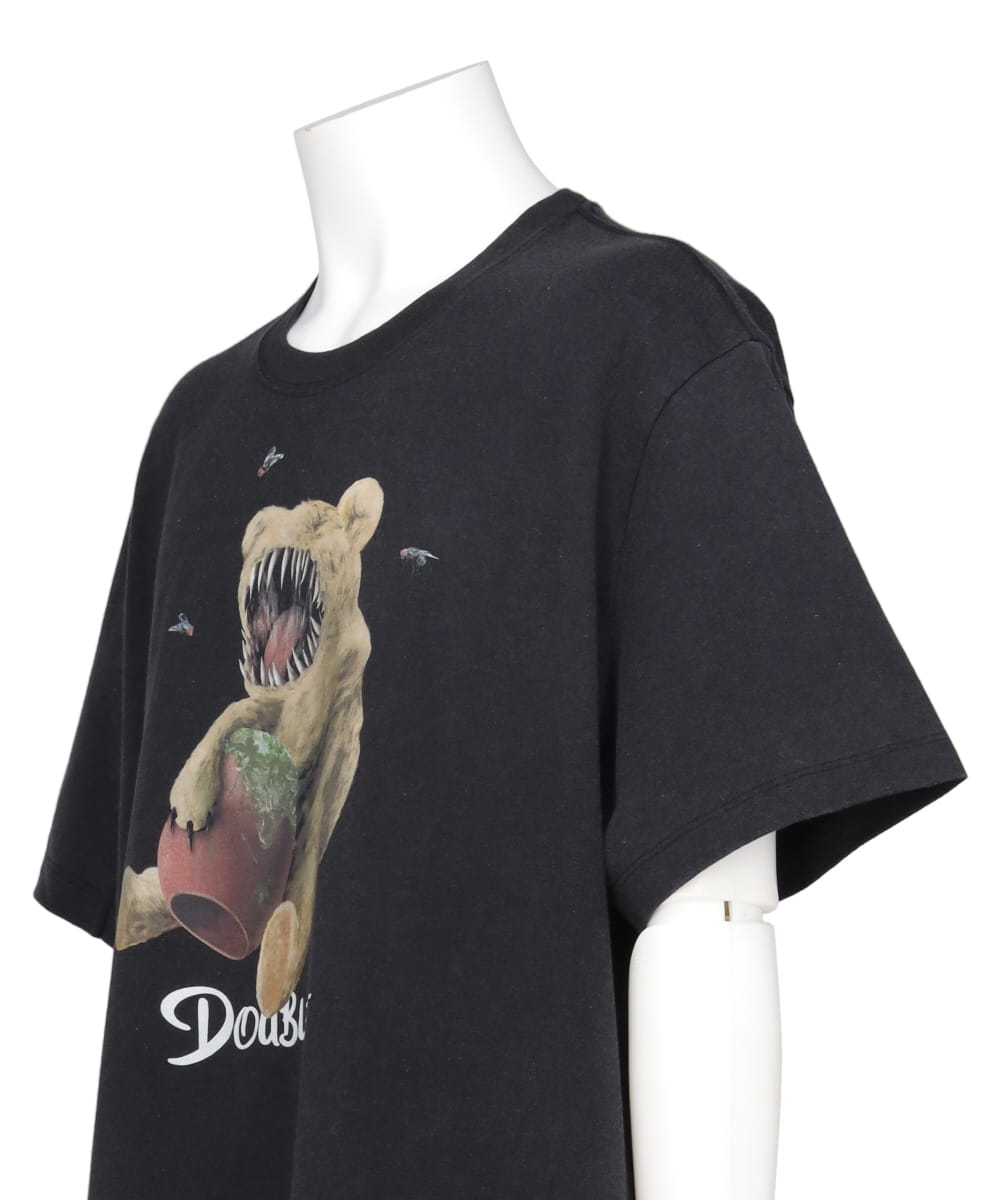VIOLENT STUFF BEAR PRINT T-SHIRT