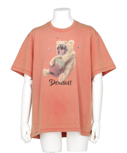 VIOLENT STUFF BEAR PRINT T-SHIRT