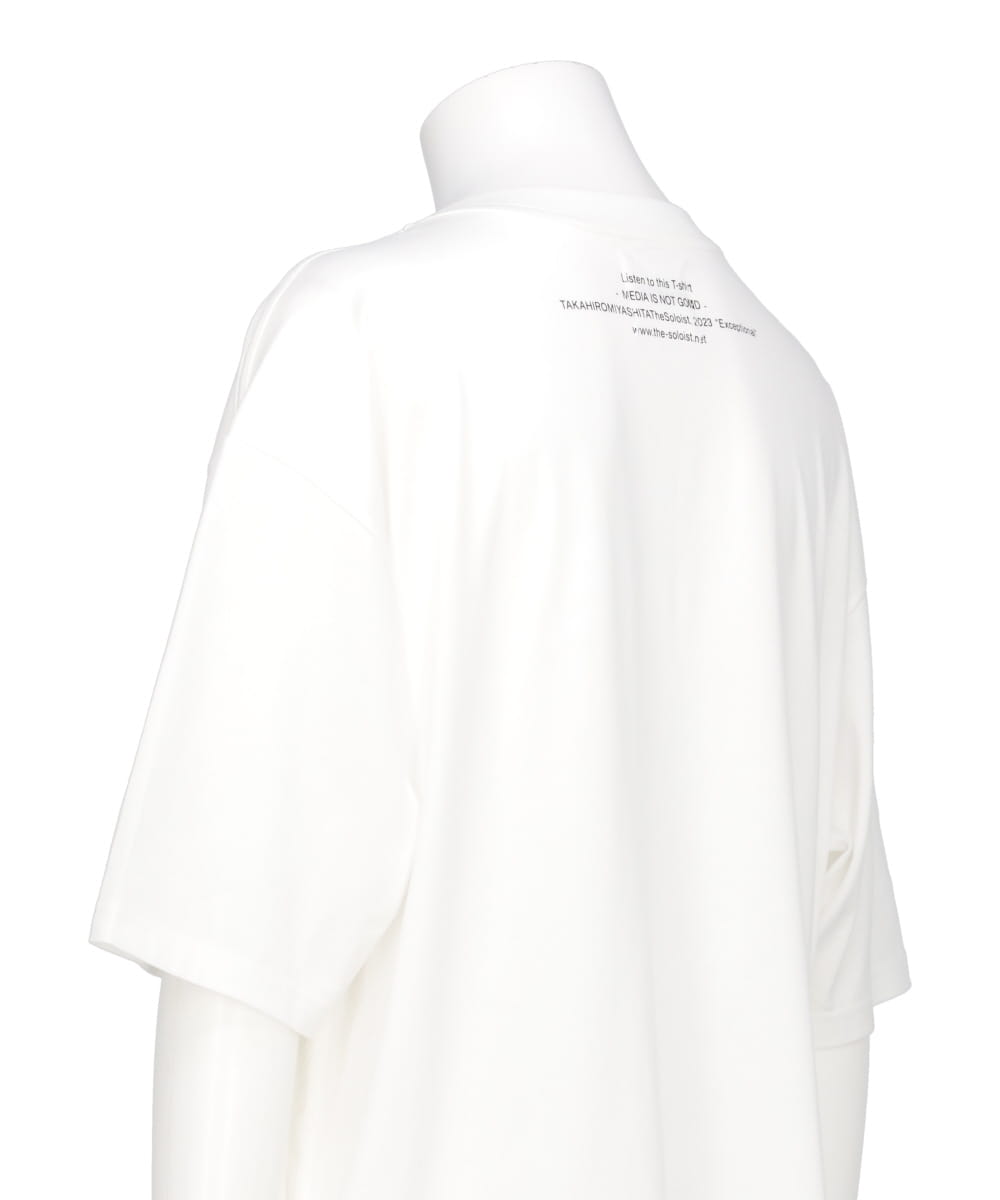 お色は白でサイズは44ですソロイスト 23SS オーバーサイズ Tシャツ 新品 44 定価21890円