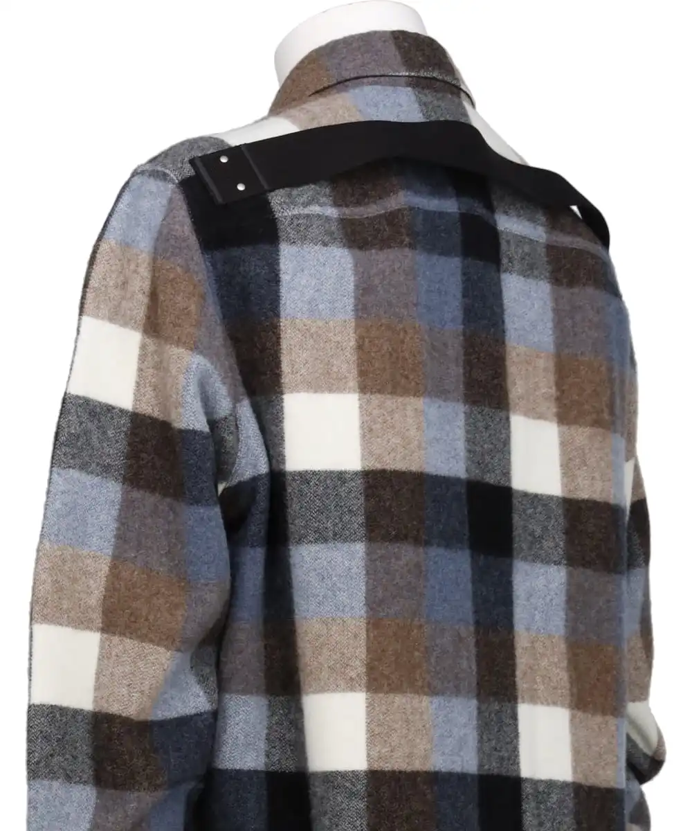 OUTERSHIRT / PALE BLUE PLAID