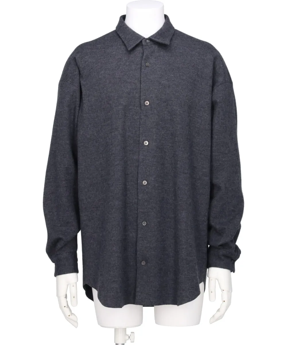 WOOL KNIT SMOOTH SHIRT