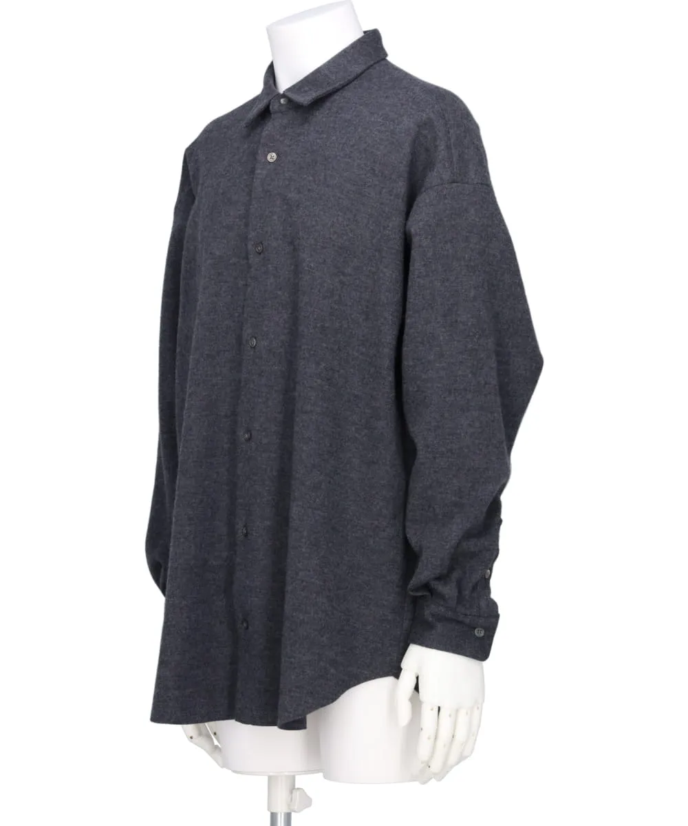 WOOL KNIT SMOOTH SHIRT