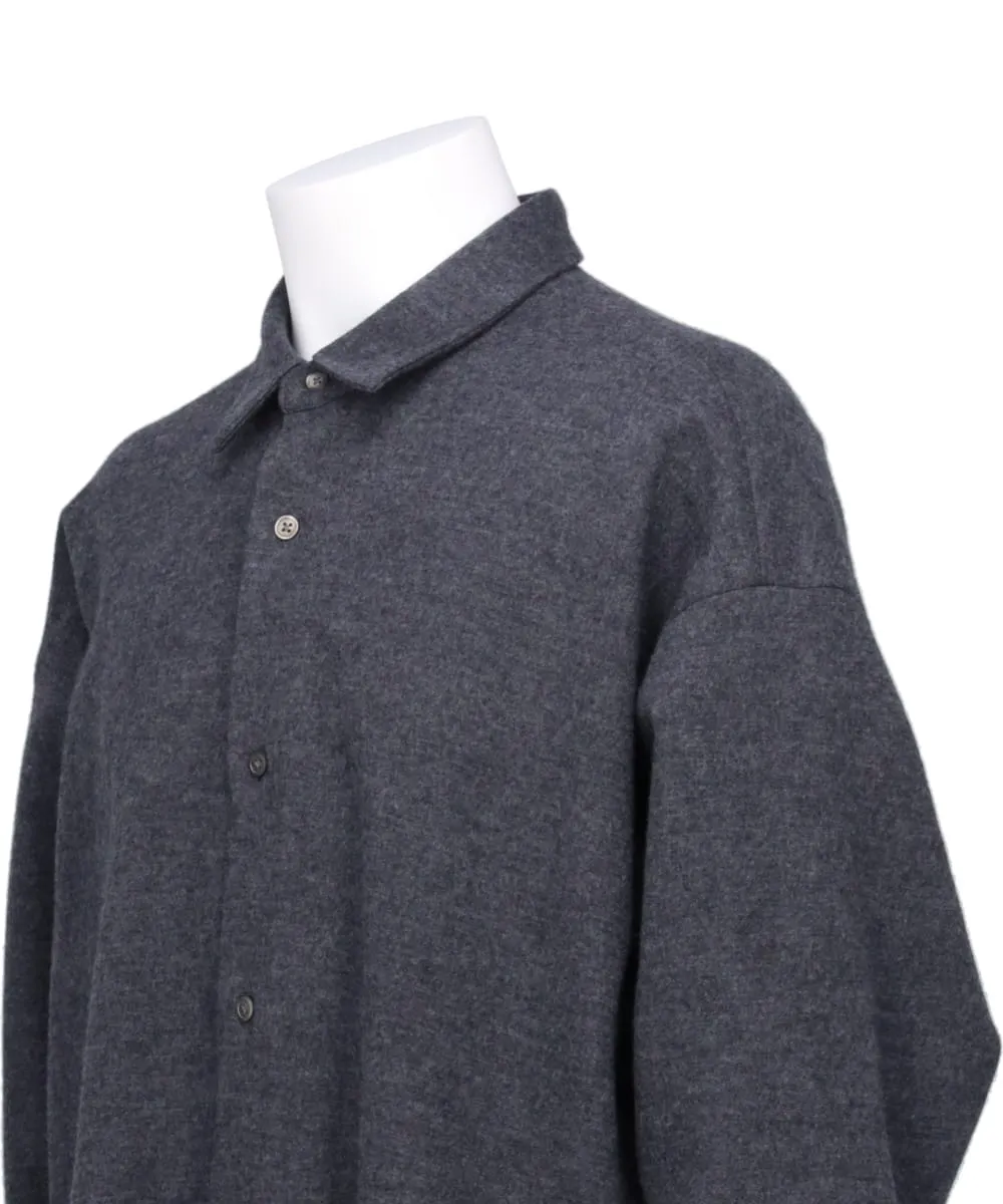 WOOL KNIT SMOOTH SHIRT