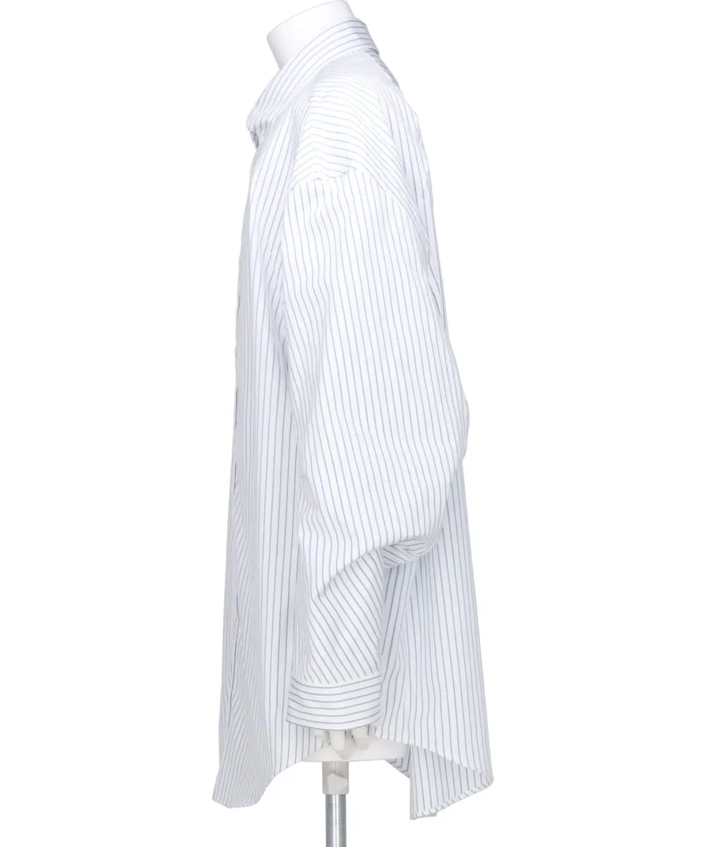 PINSTRIPE COTTON POPELONE SHIRT