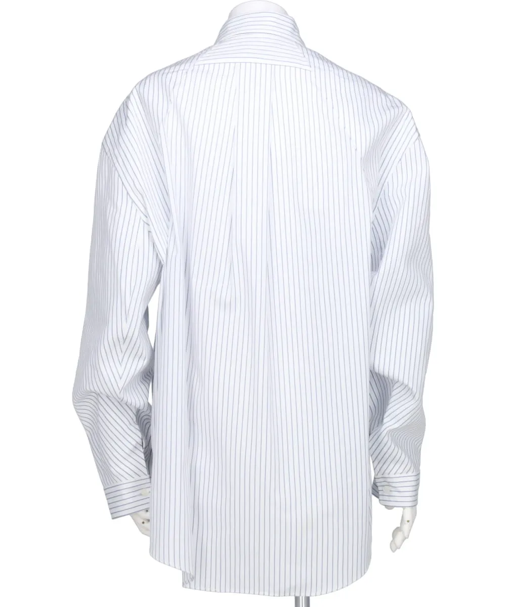 PINSTRIPE COTTON POPELONE SHIRT