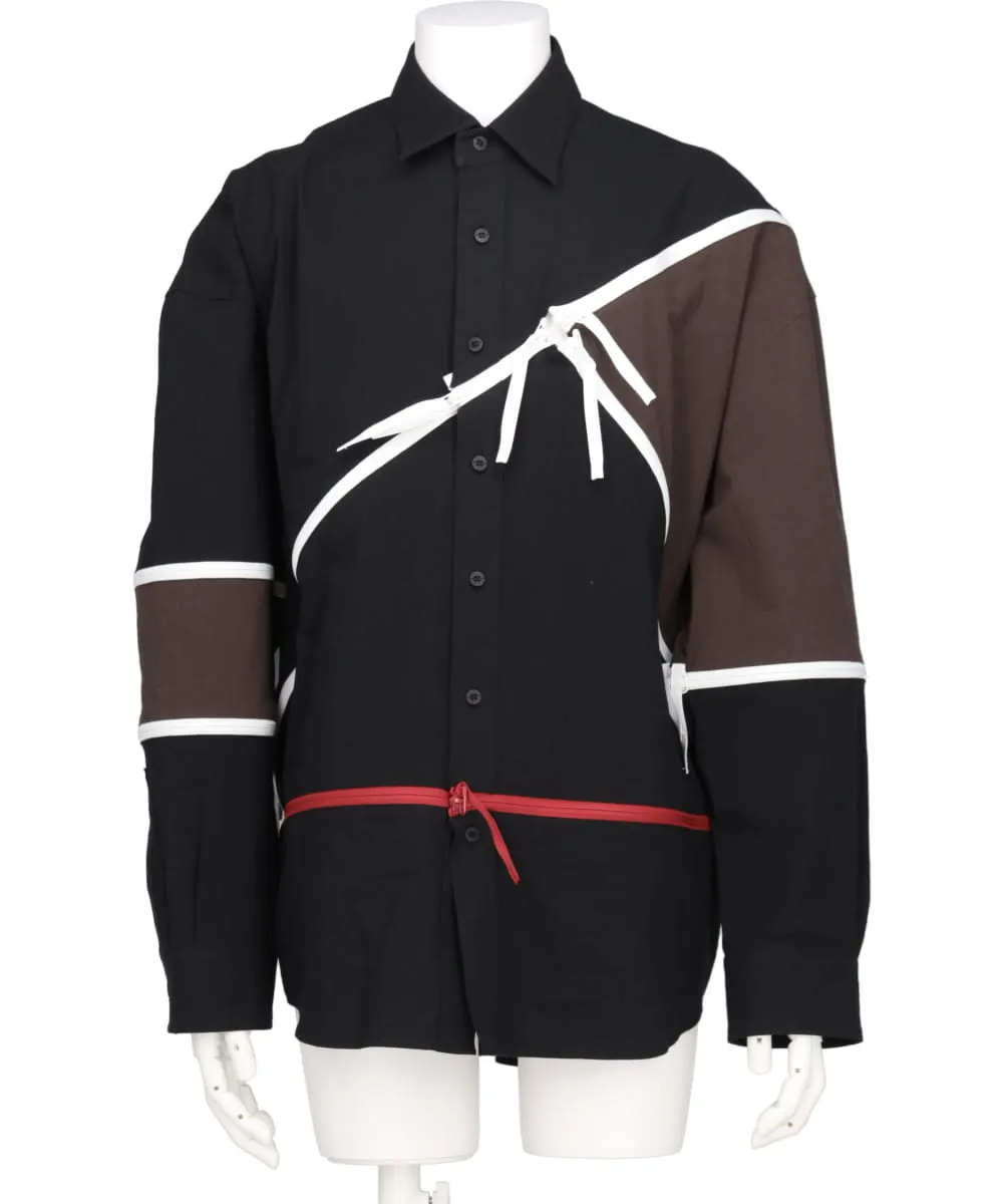 ZIP LINE L/S SHIRT
