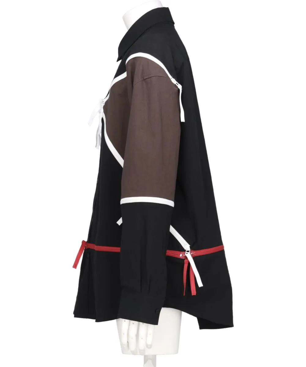 ZIP LINE L/S SHIRT