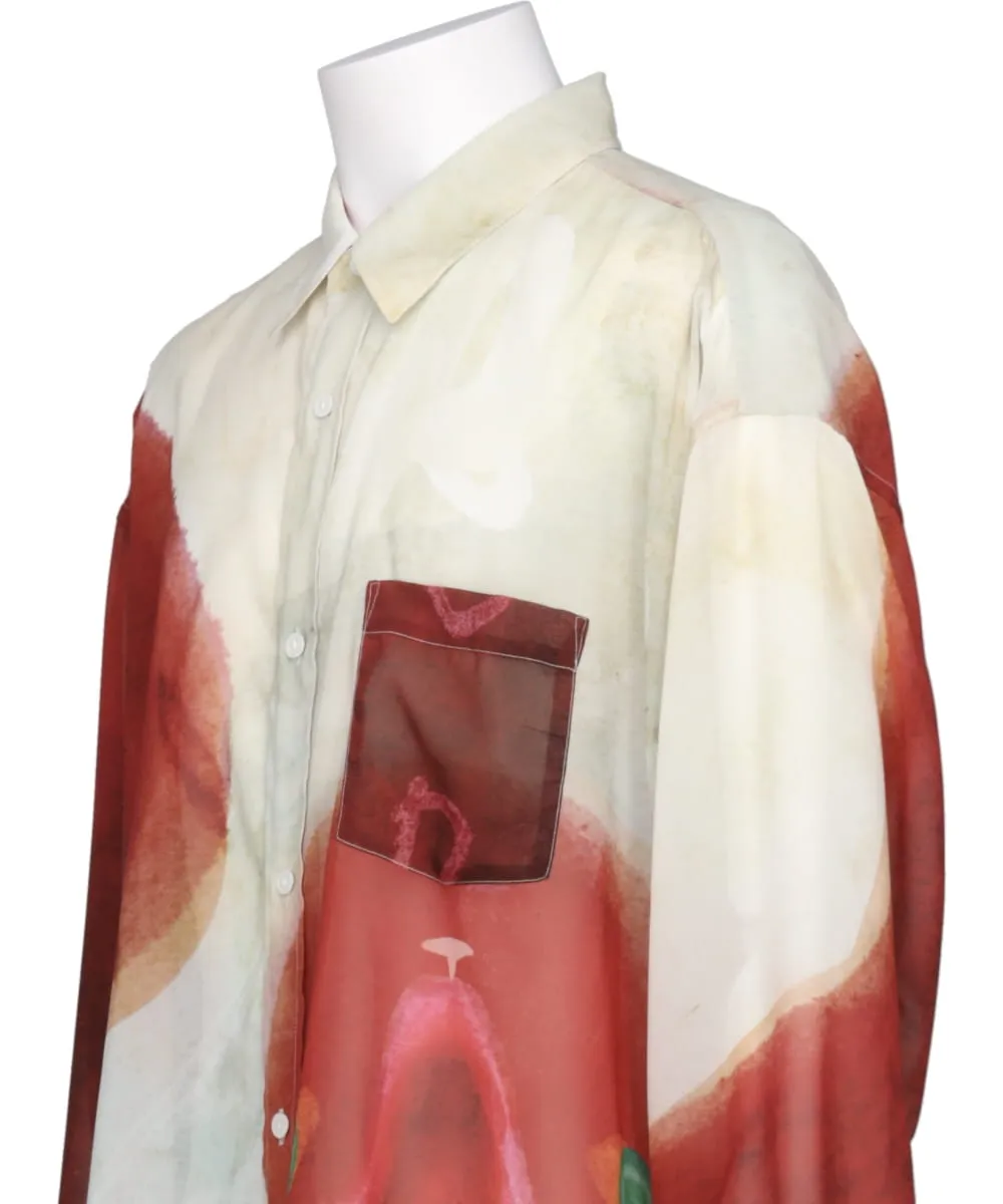 DRAWING L/S SHIRT BY TAKASHI TSUSHIMA