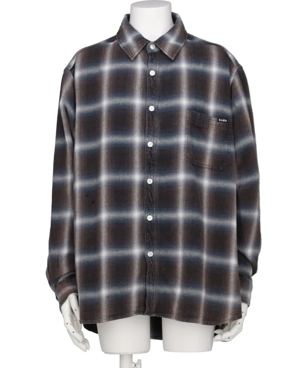 BLEACHED CHECK SHIRTS