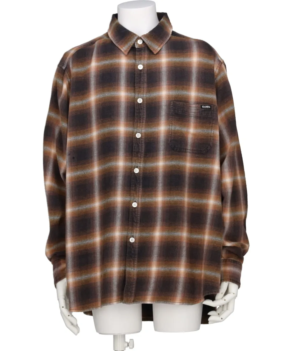 BLEACHED CHECK SHIRTS