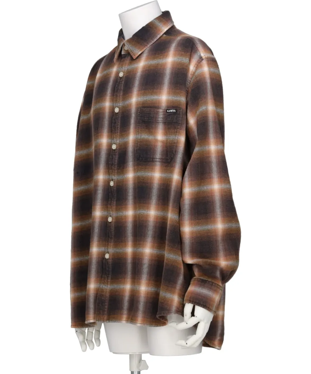 BLEACHED CHECK SHIRTS