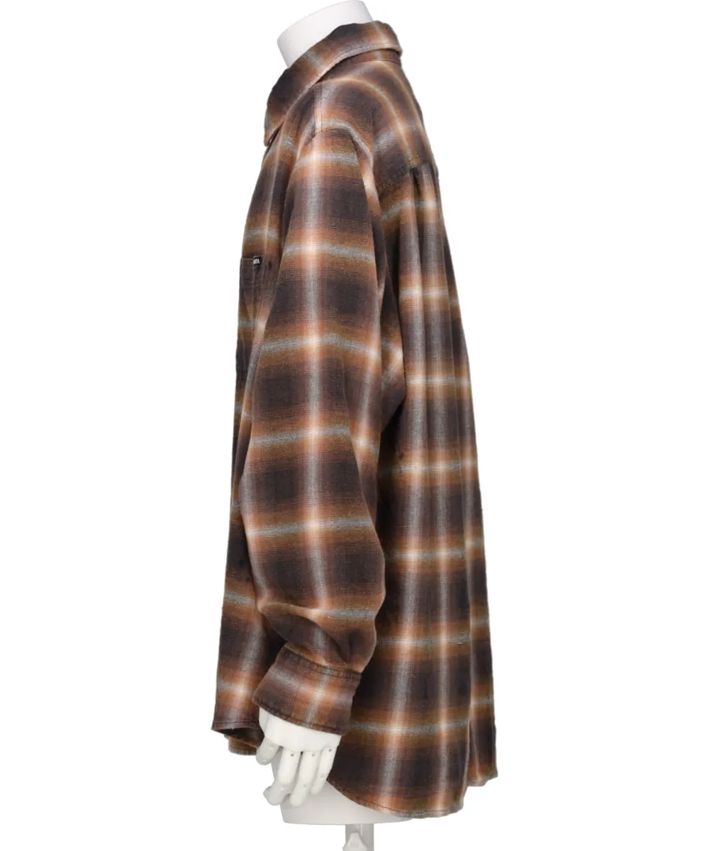 BLEACHED CHECK SHIRTS