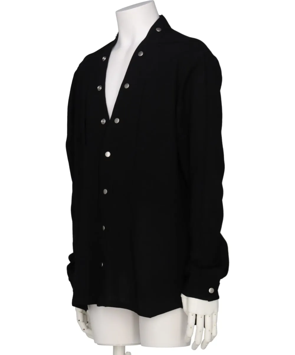LARRY FOGPOCKET SHIRT - BLACK