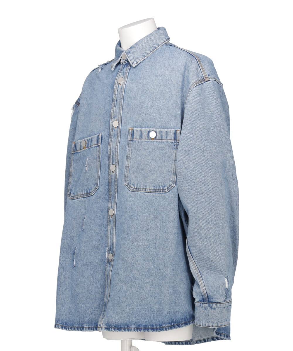 ヤマト工芸 HED MAYNER ヘドメイナー 23ss denim shirt | ochge.org