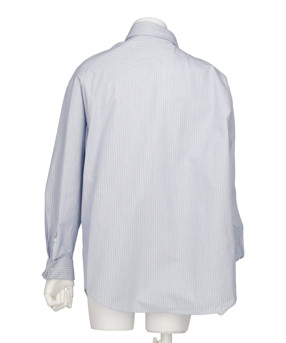 HALF LOOSE STRIPE SHIRT