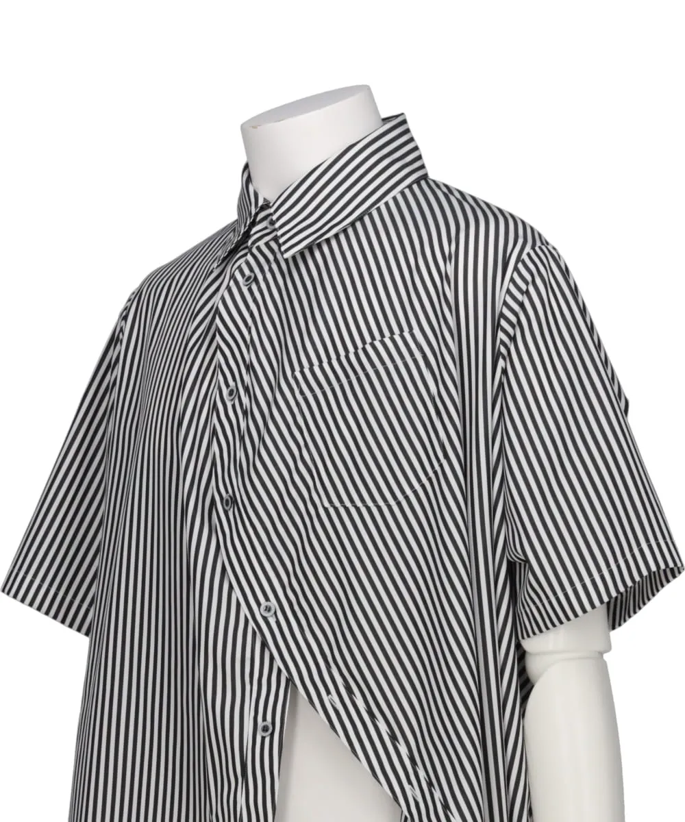 BALL HALF SLEEVE SHIRT(STRIPE)