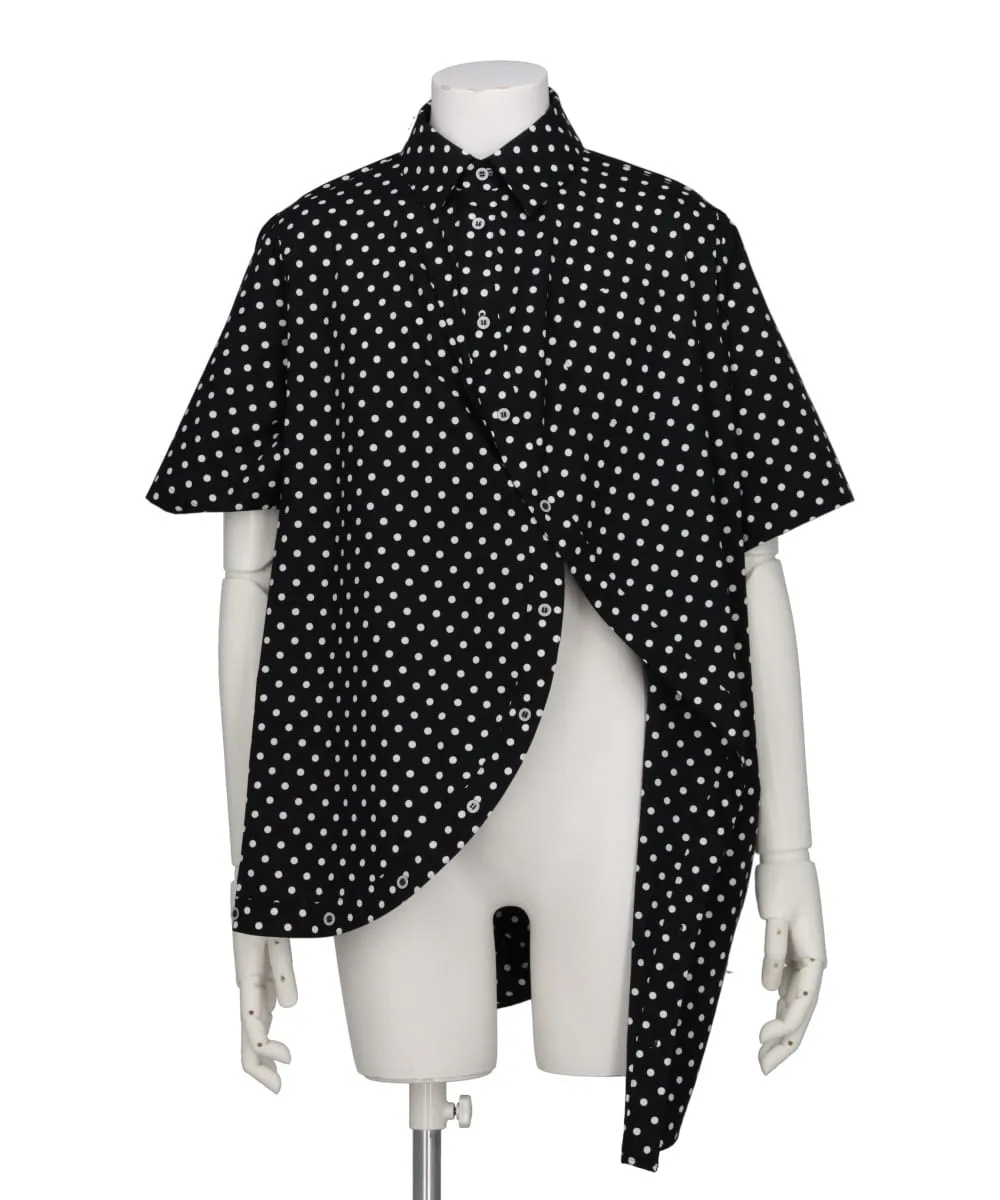 BALL HALF SLEEVE SHIRT(DOT)