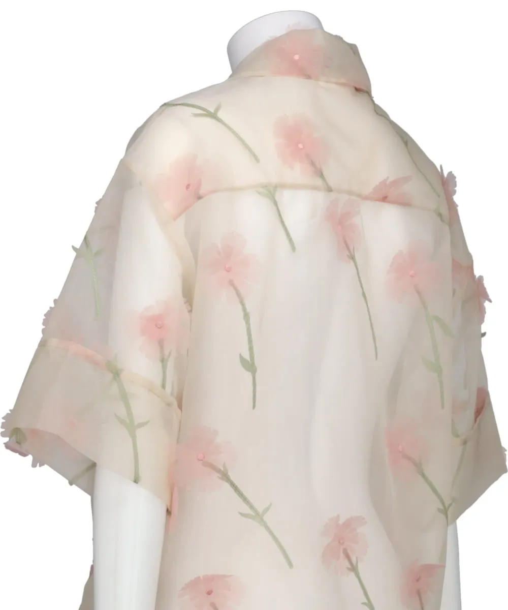 SHEER BOXY SHIRT