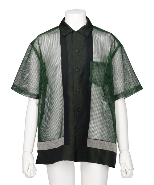 PAISLEY JACQUARD S/S SHIRT