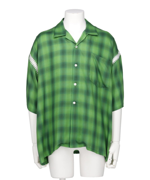 OMBRE WIDE OPEN COLLAR SHIRTS