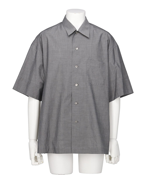WASHED COTTON S/S SHIRT