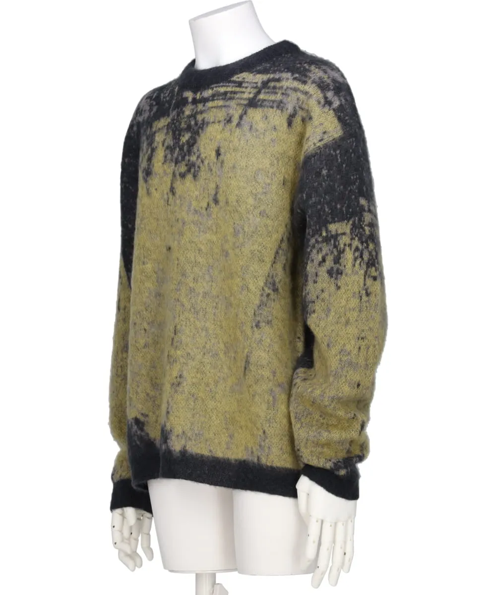 JACQUARD MOHAIR SWEATER