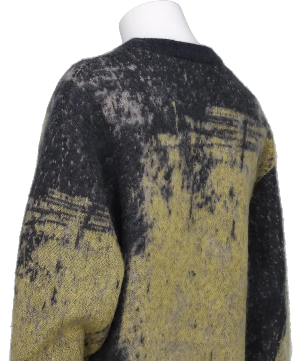 JACQUARD MOHAIR SWEATER