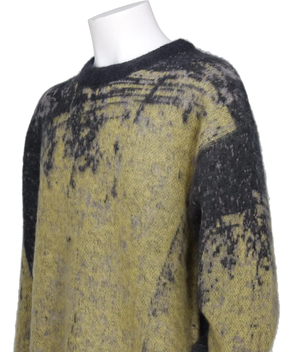 JACQUARD MOHAIR SWEATER