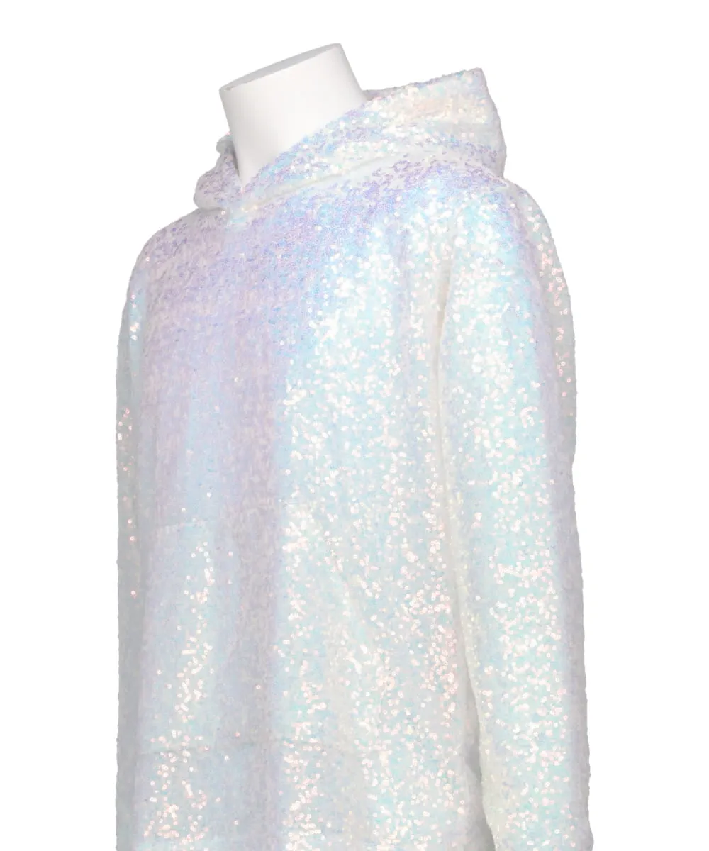 SEQUINS HOODIE