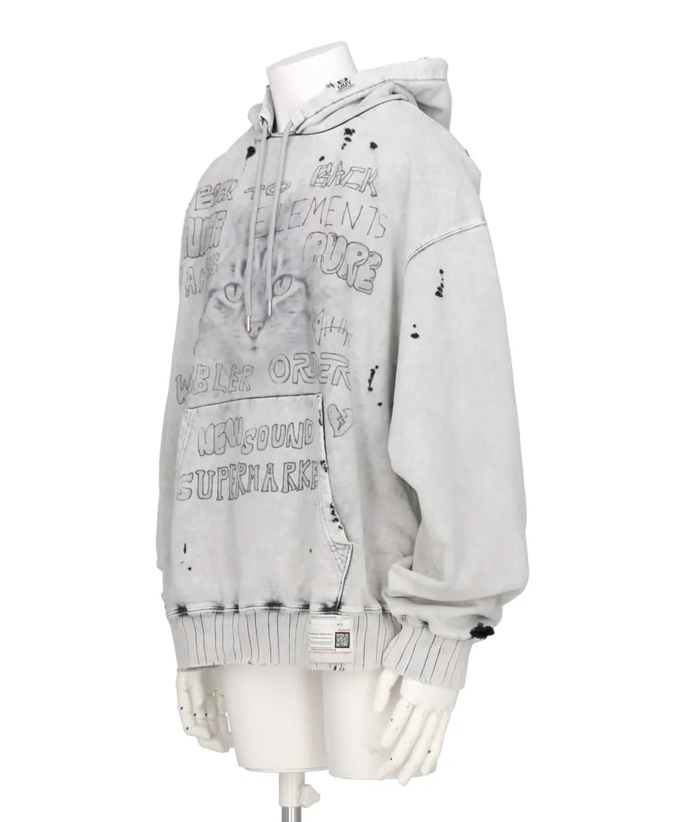 BLEACHED HOODIE