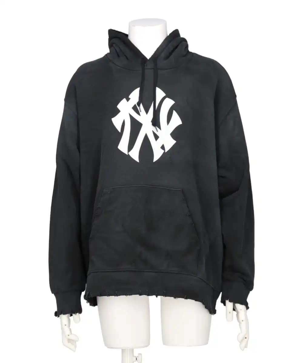 DAMAGE LOGO HOODIE