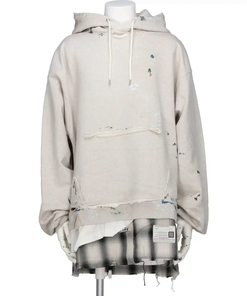 TRIPLE LAYERED HOODIE