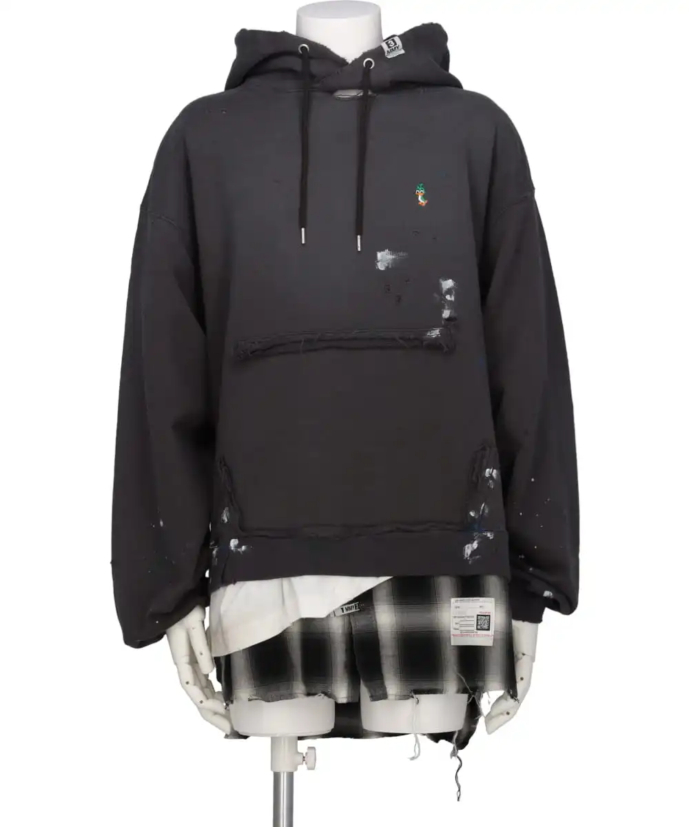 TRIPLE LAYERED HOODIE