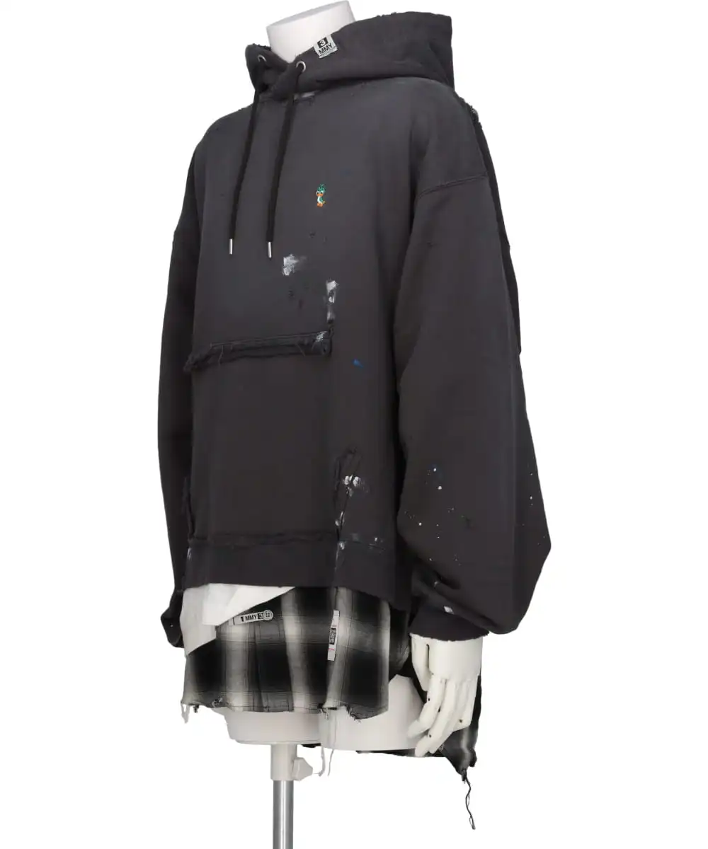 TRIPLE LAYERED HOODIE