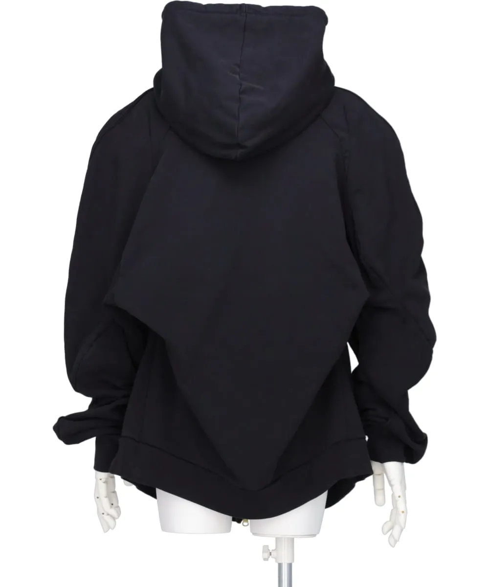 YUGAMI SLEEVE PARKA DARK AGE PRINT