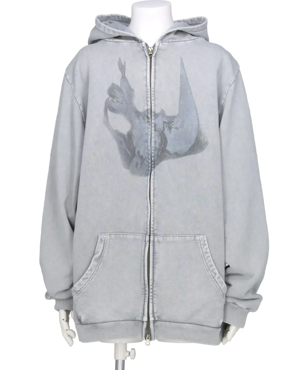 Basic PARKA PIGEON PRINT