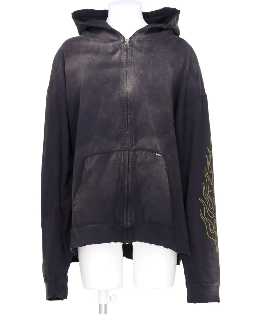 “ROPE” BREACHED ZIP-UP HOODIE