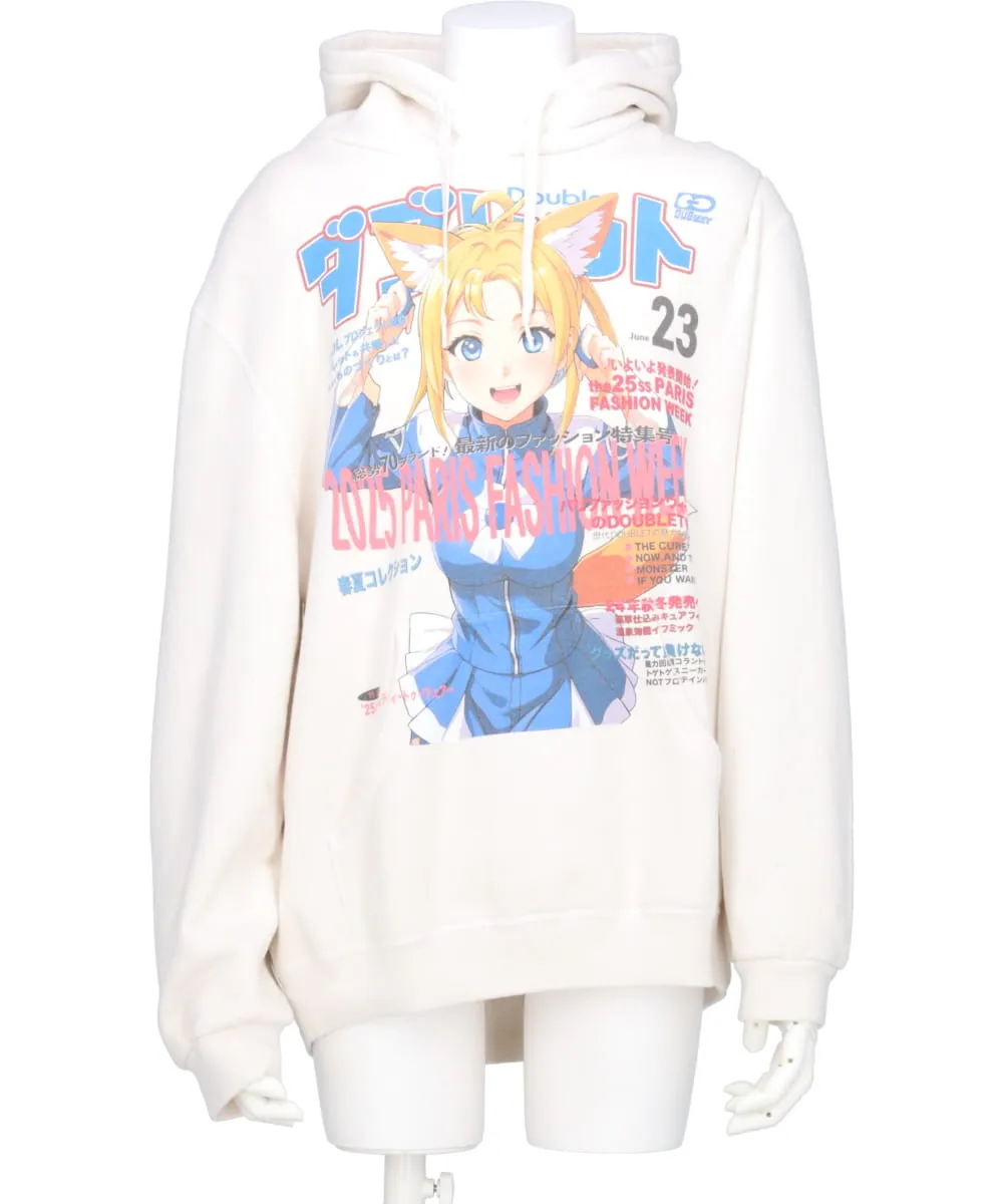 ANIME PRINT HOODIE