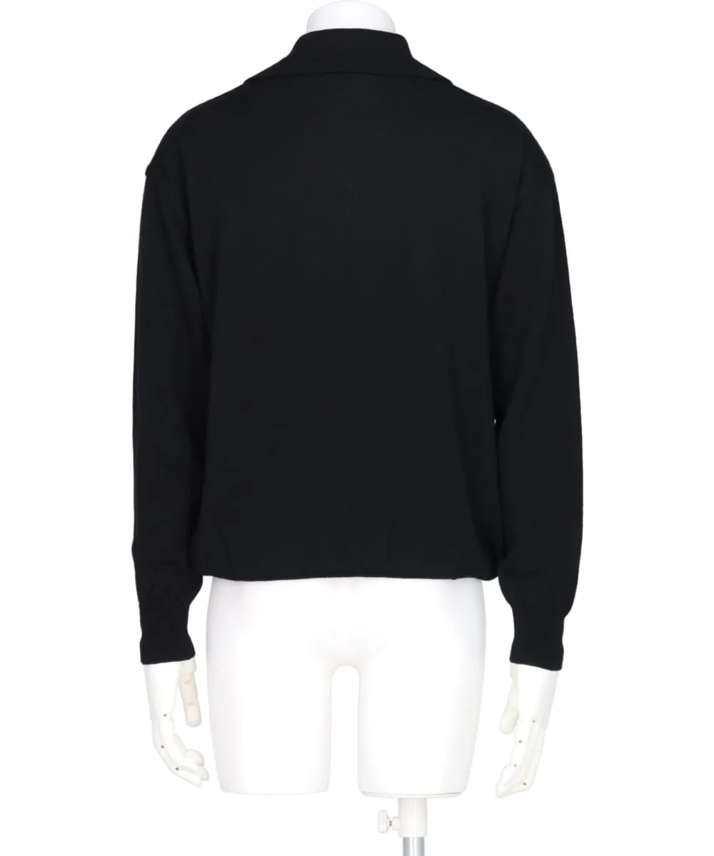 WOOL KNIT FOOTBALL TOP