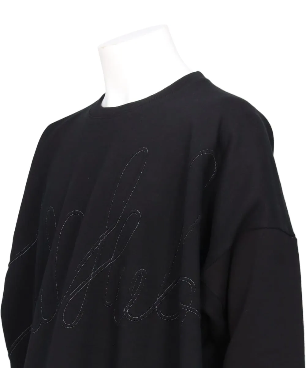 CURSIVE SWEAT TOP