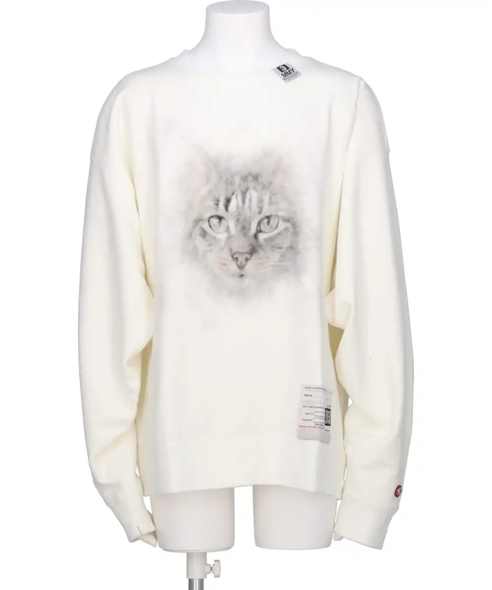 CAT PRINTED PULLOVER