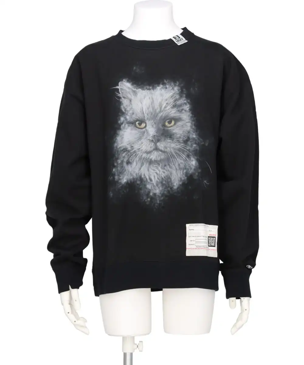 CAT PRINTED PULLOVER