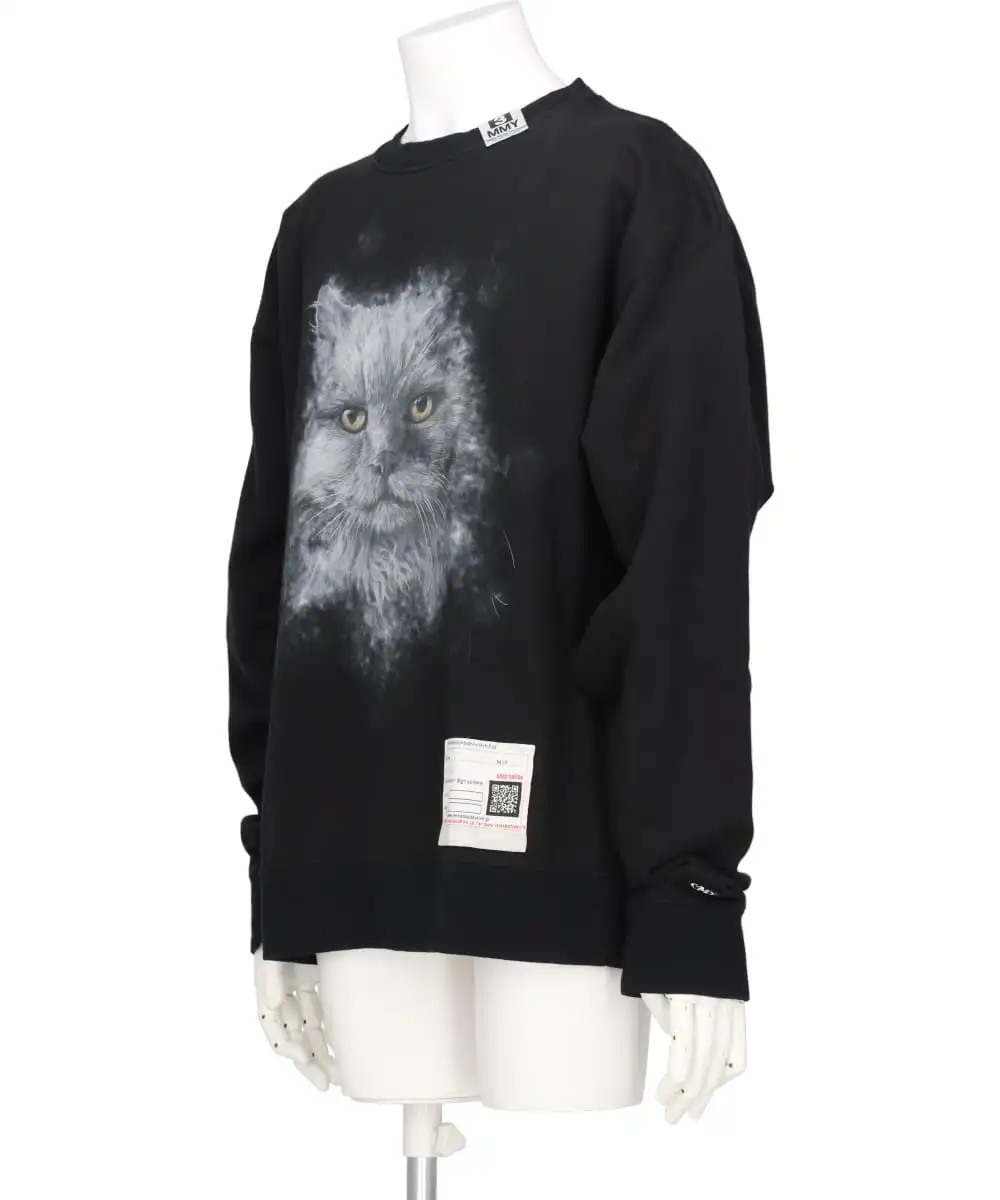 CAT PRINTED PULLOVER