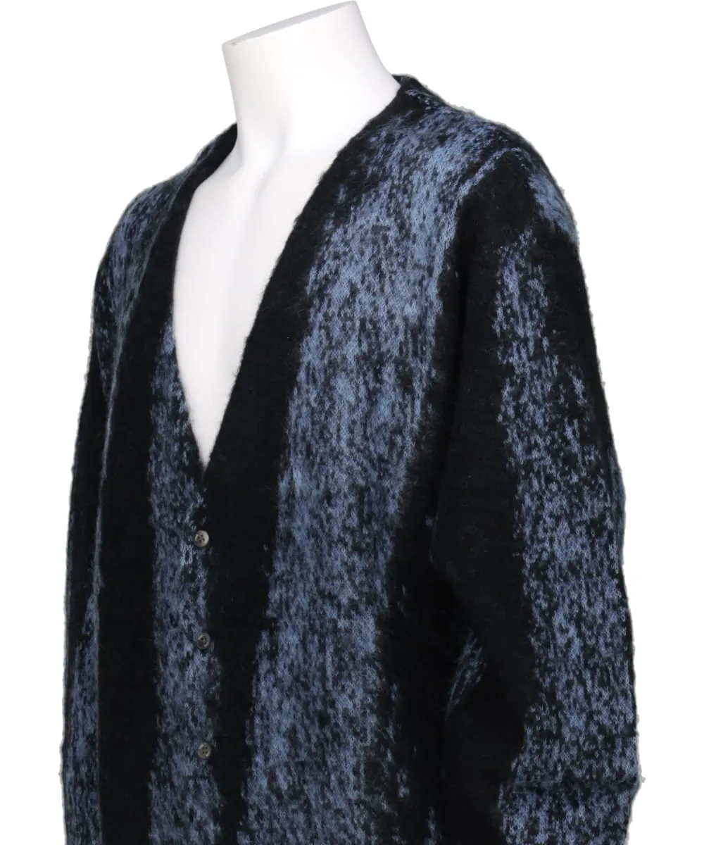 JACQUARD MOHAIR CARDIGAN