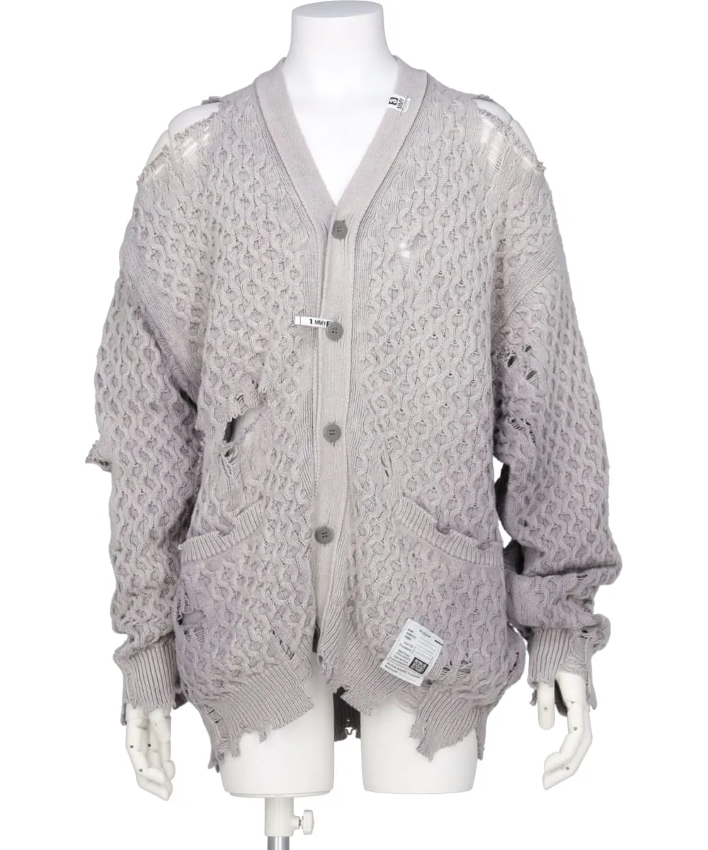 SUN FADED KNIT CARDIGAN