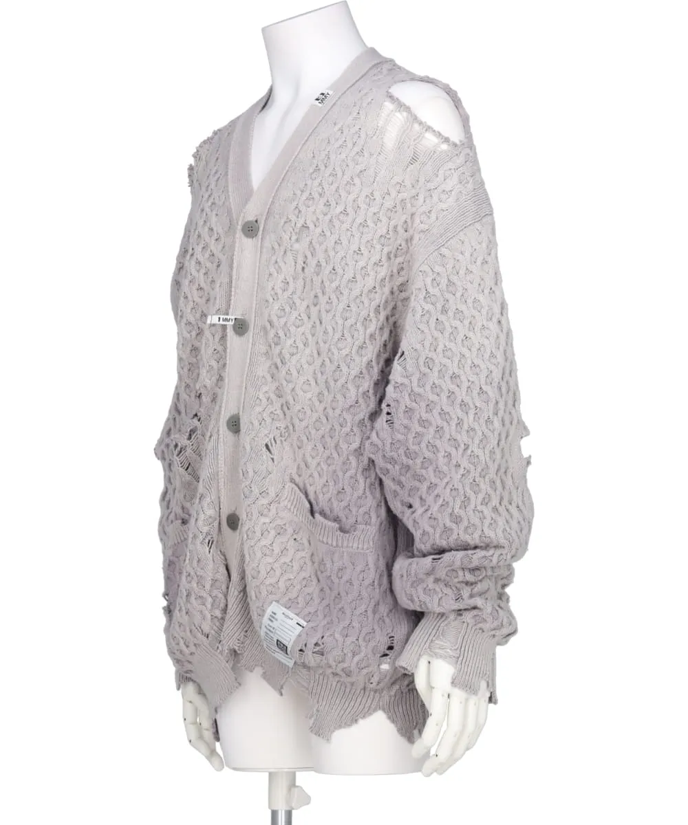 SUN FADED KNIT CARDIGAN