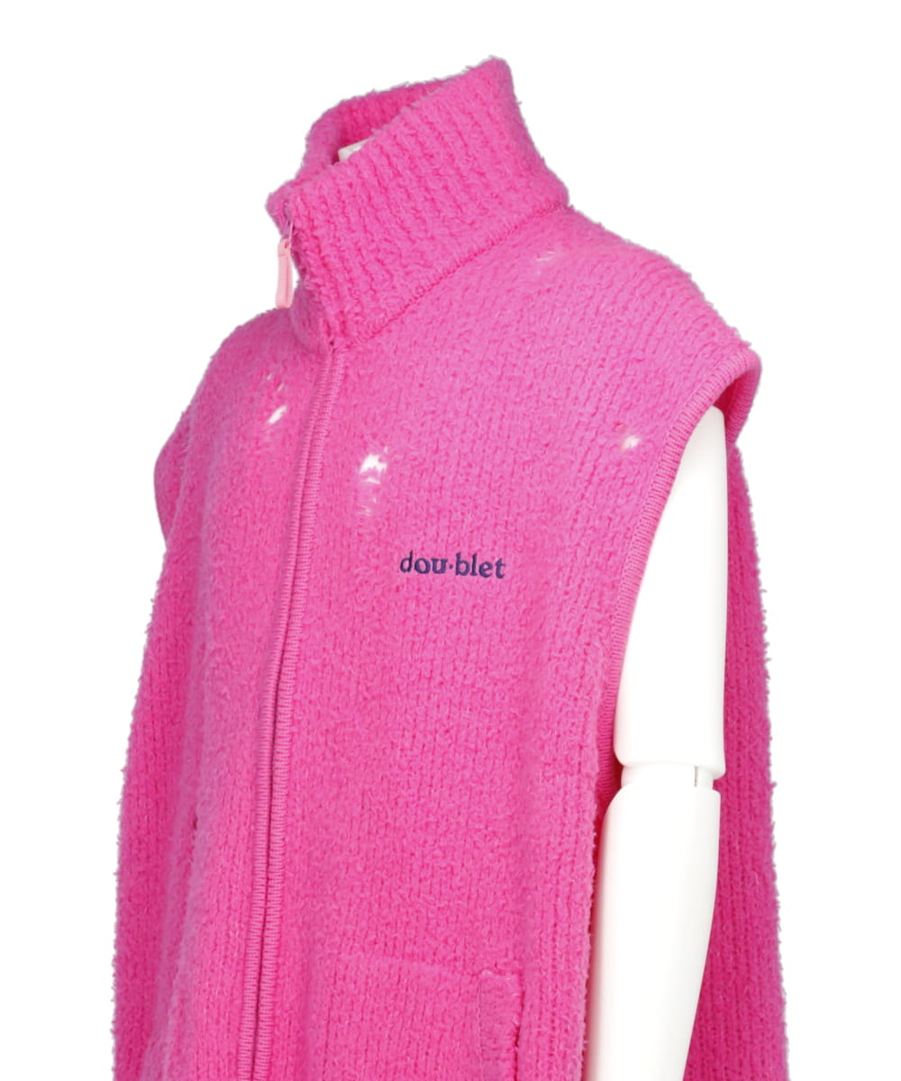FLEECE KNIT VEST